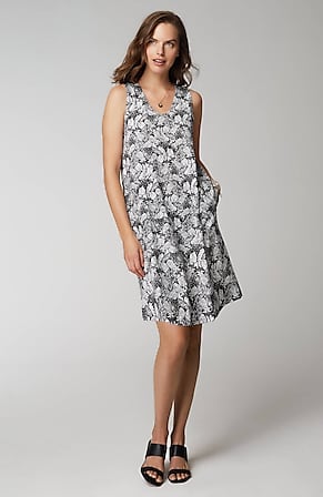 Image for Wearever Soft-V-Neck A-Line Dress