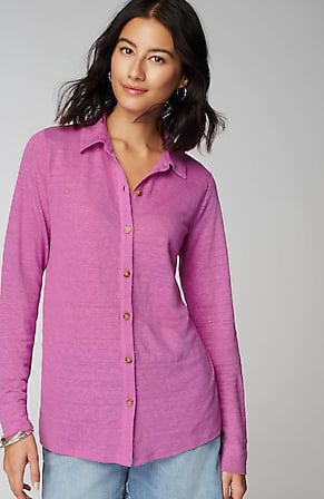 Image for Linen-Knit Shirt