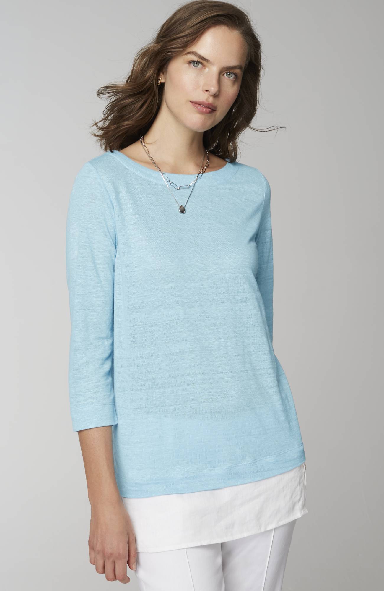 Asymmetric Linen Tunic, Asymmetrical Linen, Summer Linen