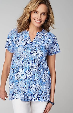 Image for Paisley A-Line Top