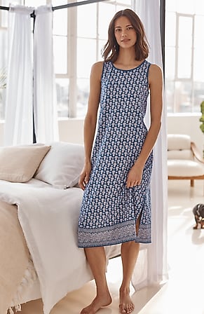 Image for Sleep Ultrasoft Sleeveless Midi Gown