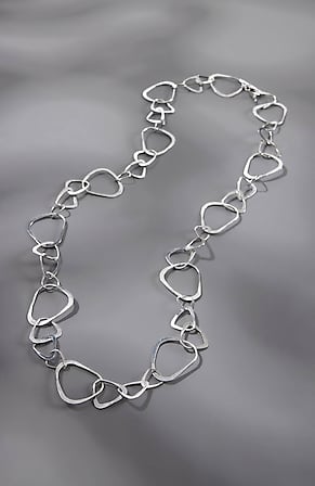 Image for Modern Elements Rings Station Necklace