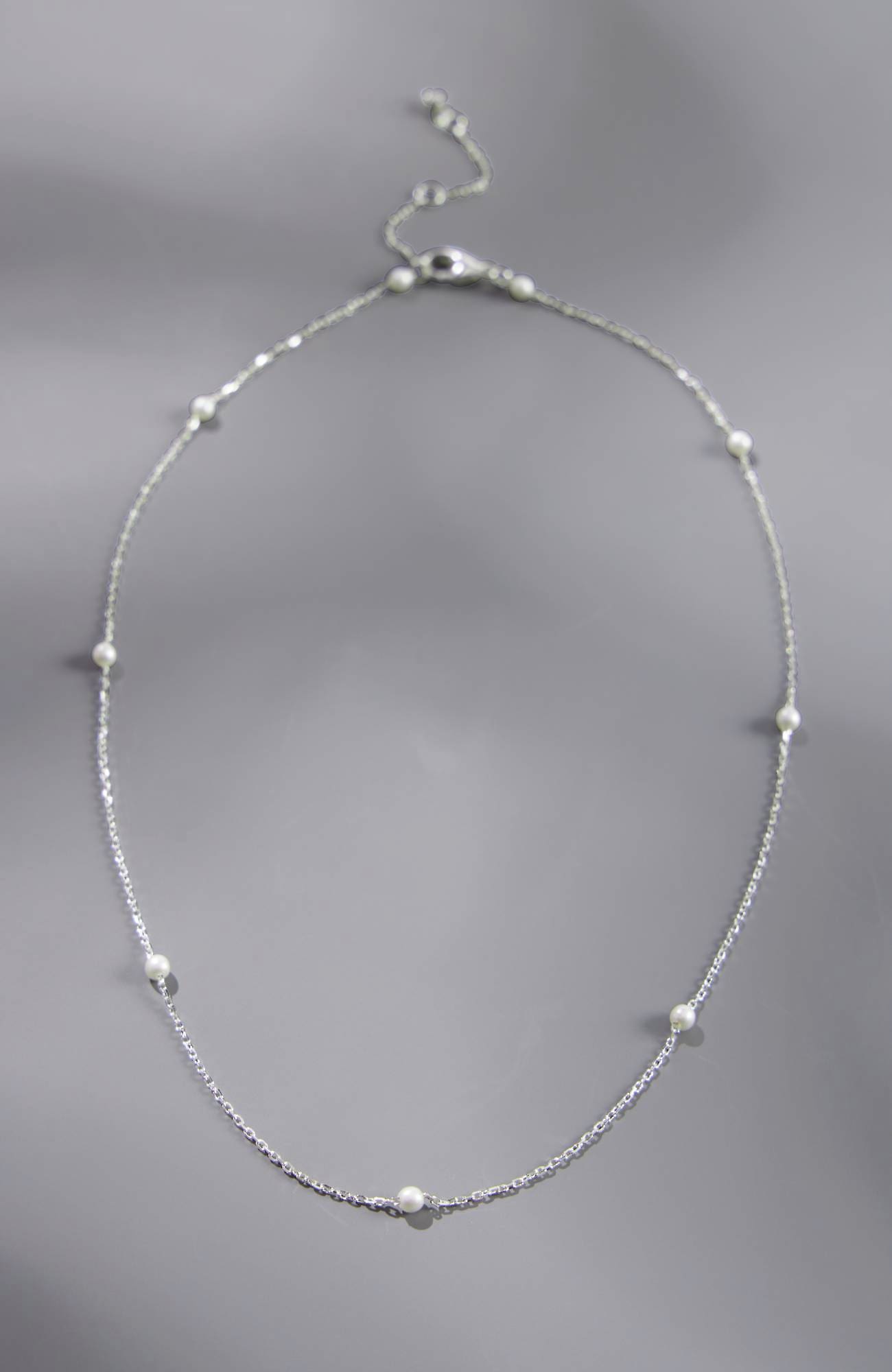 Shop Jjill J.jill Placed-pearl Sterling Silver Necklace
