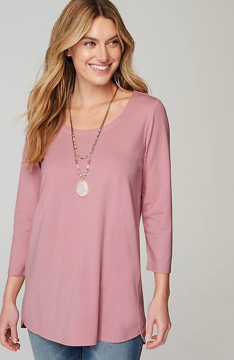 Luxe Supima® A-Line Tunic