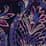 navy blue paisley shadow