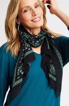 Image for Lightweight Pleated Scarf