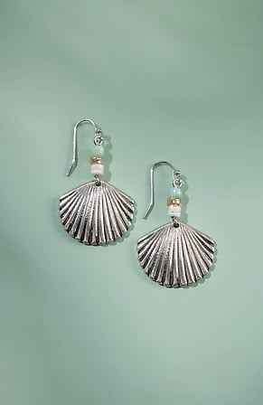 Image for Oceanside Shell Earrings