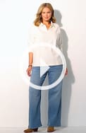 pure jill organically grown cotton top