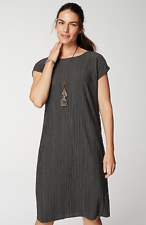 Image for Pure Jill Pleated Knit Dress