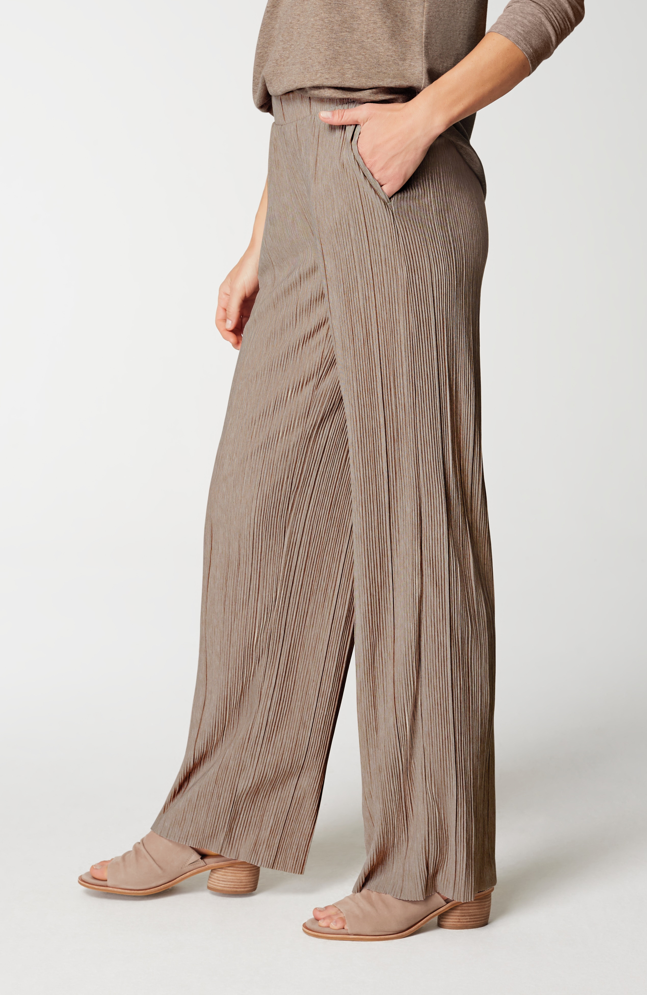 PURE JILL PLEATED WIDE-LEG PANTS | JJill
