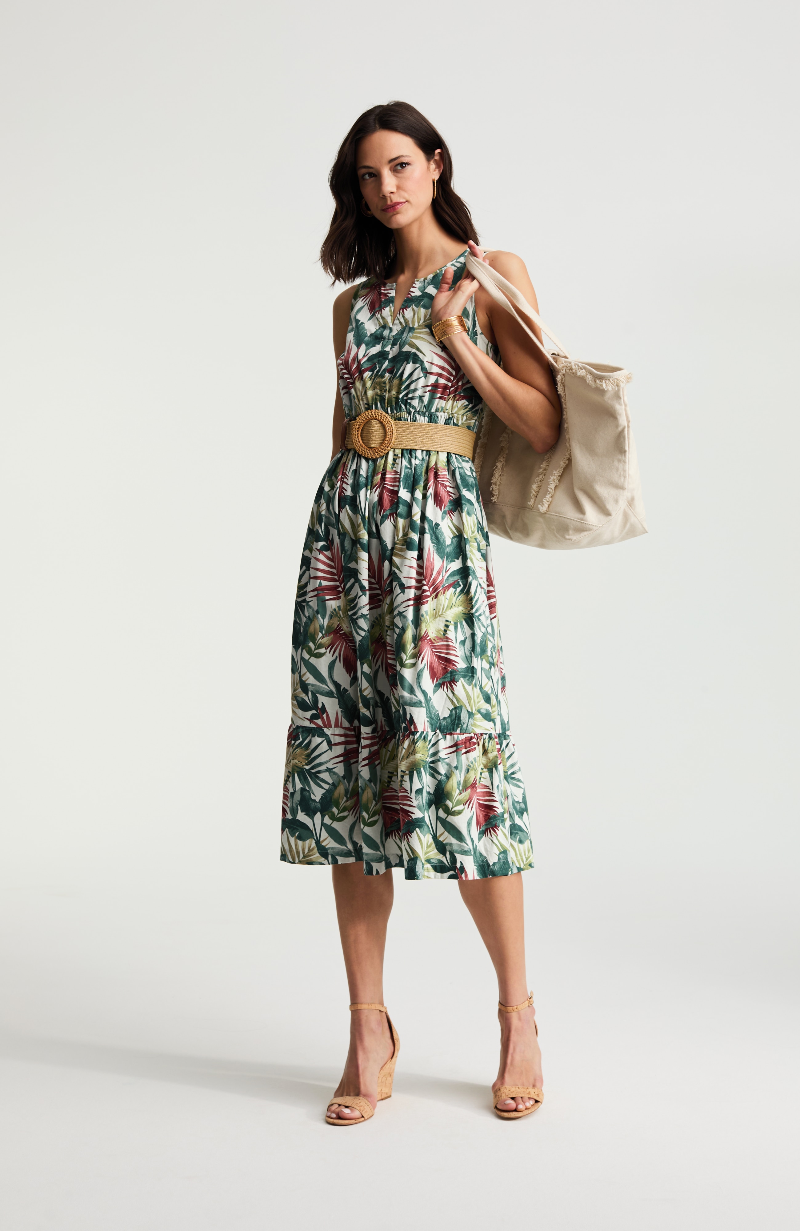 carefree midi dress