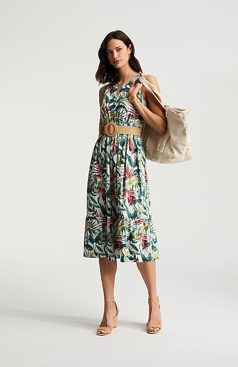 midi jjill dresses CAREFREE MIDI DRESS