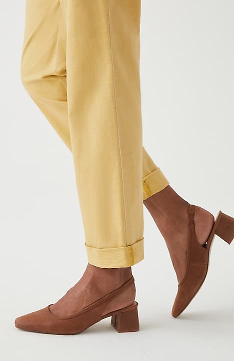 RELAXED STRAIGHT-LEG CHINO PANTS JJill