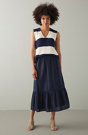 Image for Easy Tiered Maxi Skirt