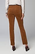 authentic fit slim-leg corduroy pants