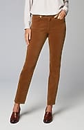 authentic fit slim-leg corduroy pants