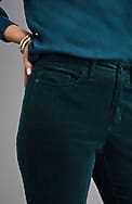 authentic fit slim-leg corduroy pants