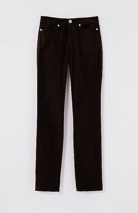 authentic fit slim-leg corduroy pants
