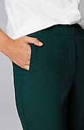 ponte welt-pockets slim-leg pants