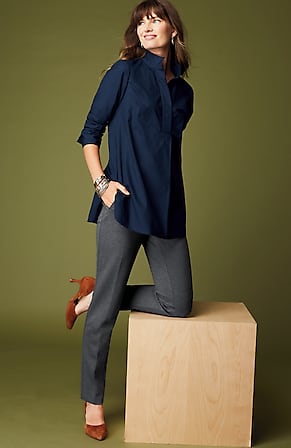 Image for Ponte Welt-Pockets Slim-Leg Pants