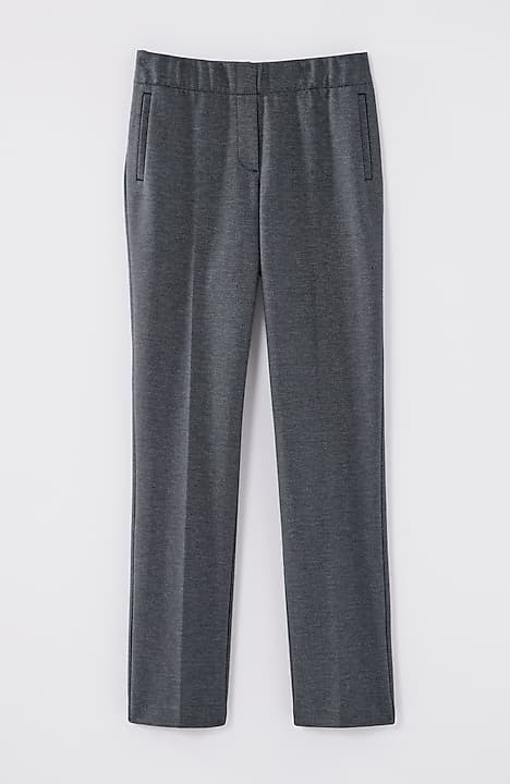 ponte welt-pockets slim-leg pants