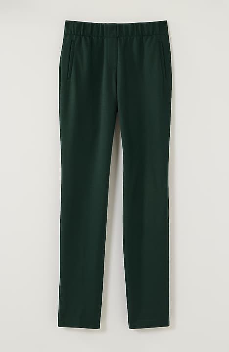 Pima-Stretch Straight-Leg Chino Pants