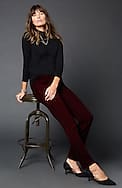 ponte welt-pockets slim-leg pants