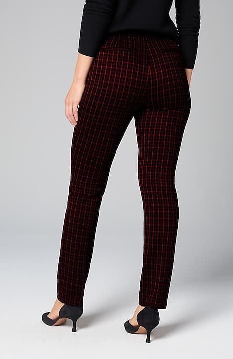 ponte welt-pockets slim-leg pants