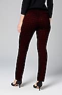 ponte welt-pockets slim-leg pants