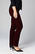 ponte welt-pockets slim-leg pants