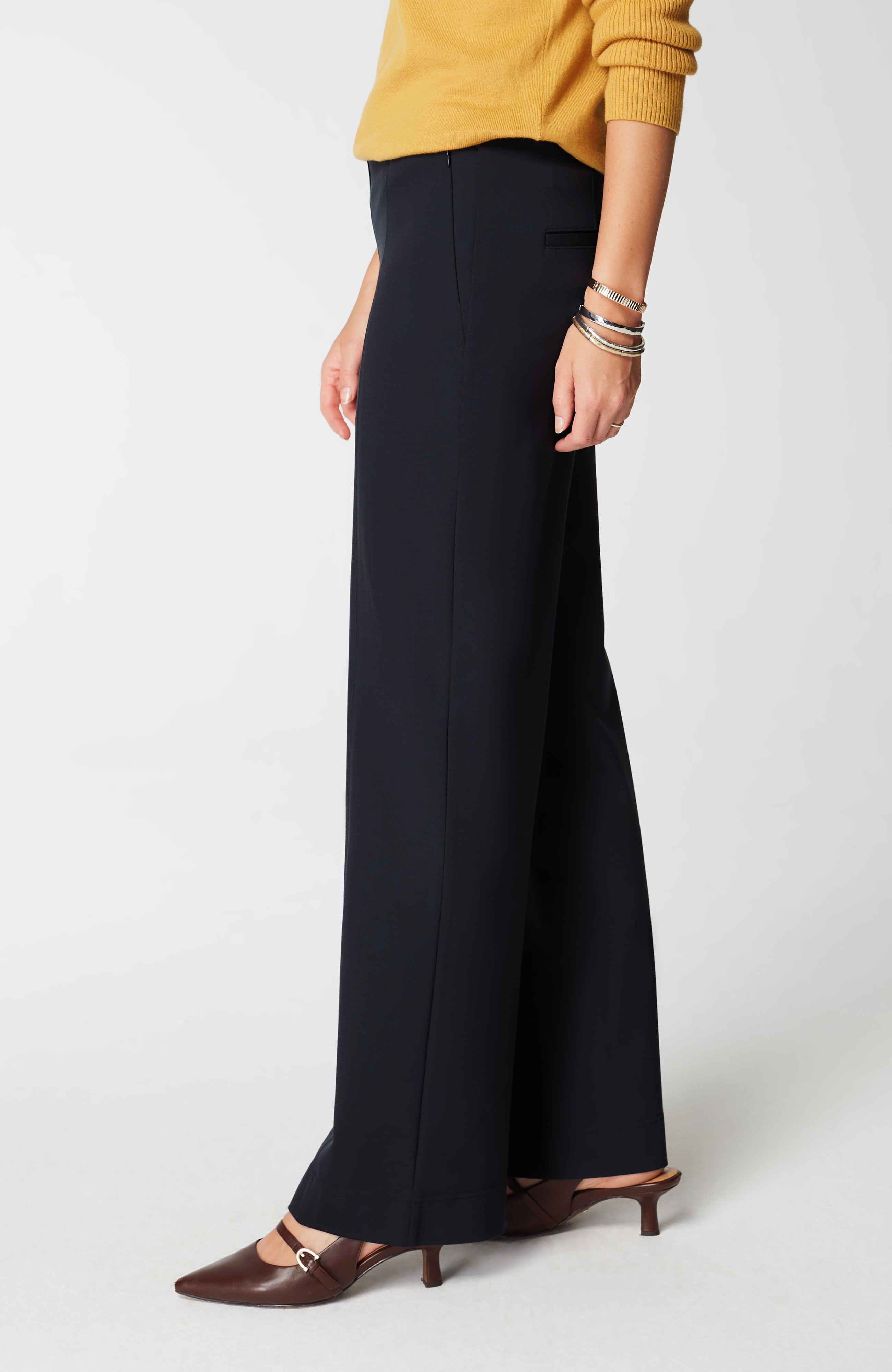 Center press ponte pants todayful 今季（TODAYFUL（トゥデイ
