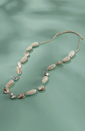 Image for Crashing Waves Shell Station Necklace