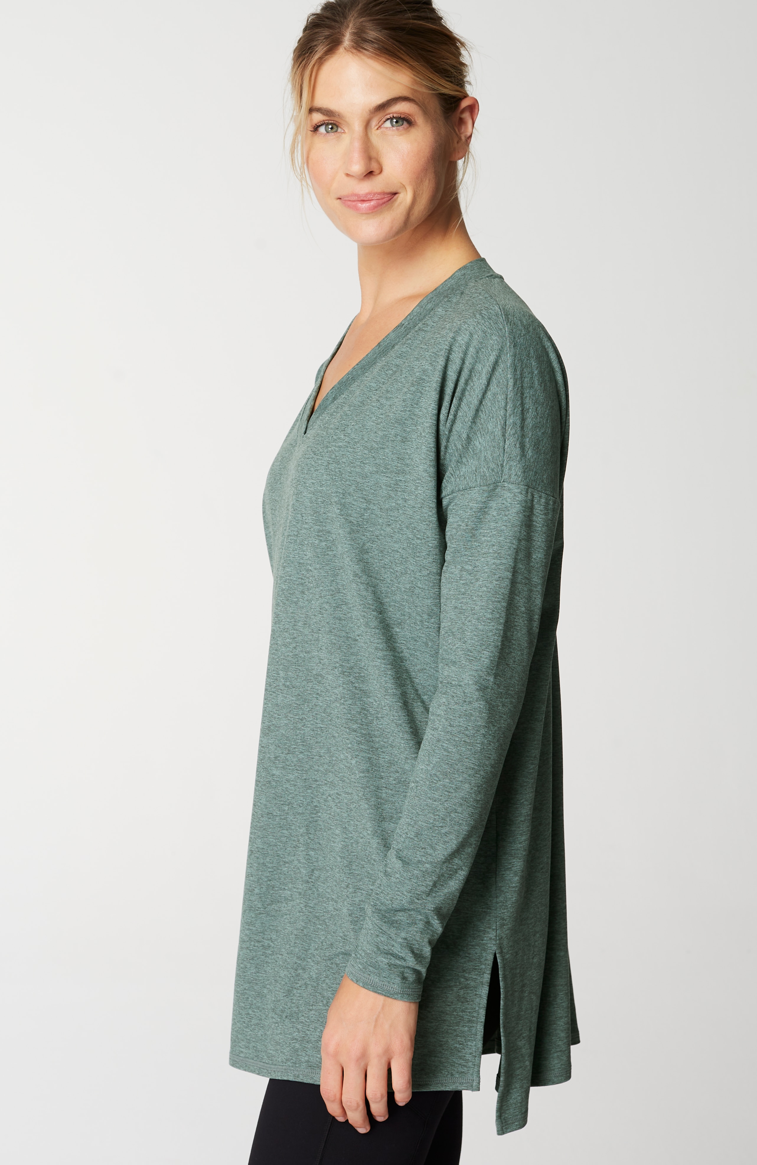 fit supreme stretch high-low tunic