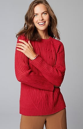 Image for Placed-Cable Sweater