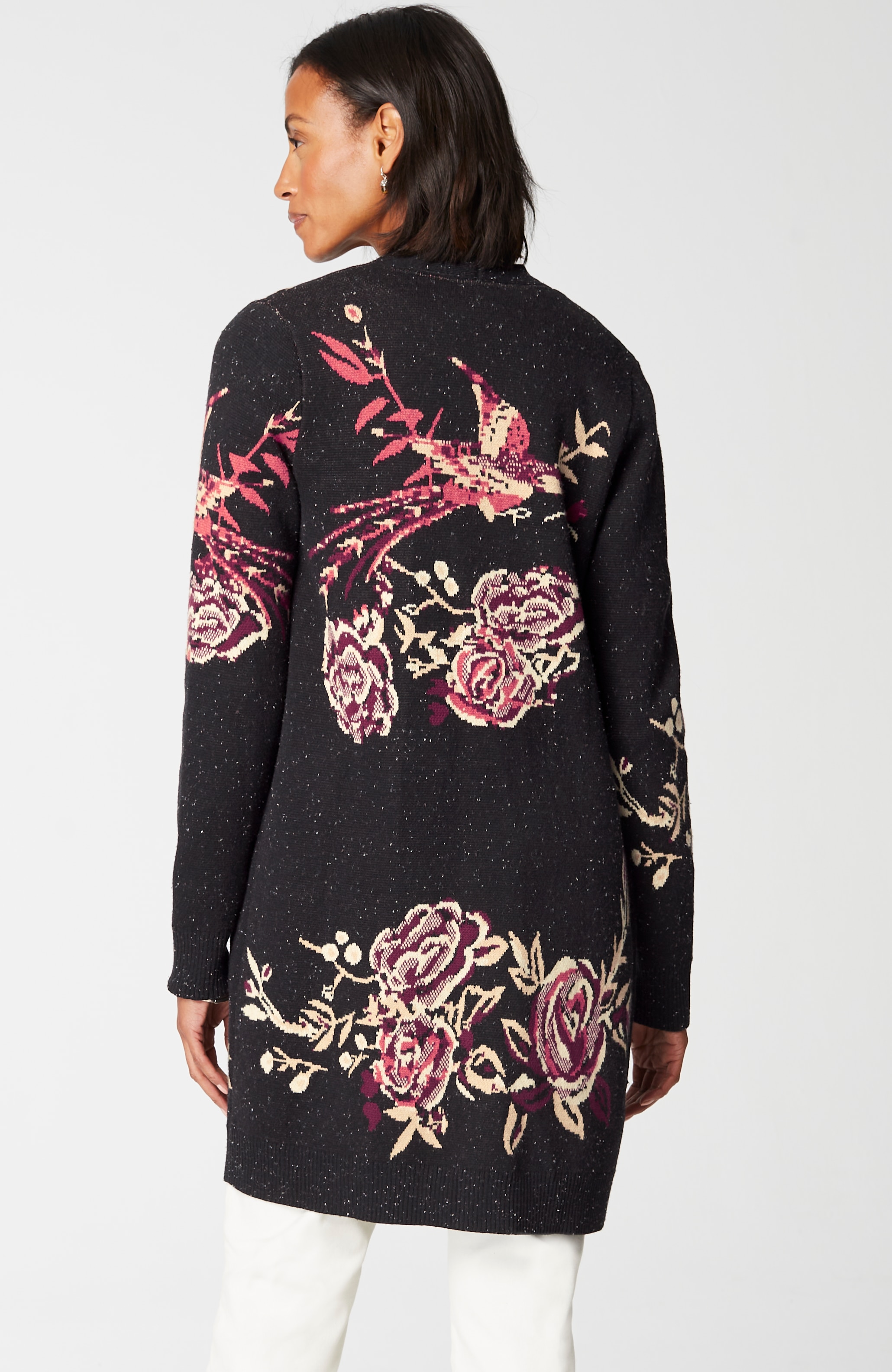 BOTANICAL GARDENS SWEATER TOPPER | JJill