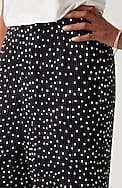 wearever plissé wide-leg crops