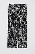 wearever plissé wide-leg crops