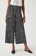 wearever plissé wide-leg crops