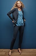 wearever smooth-fit classic slim-leg pants