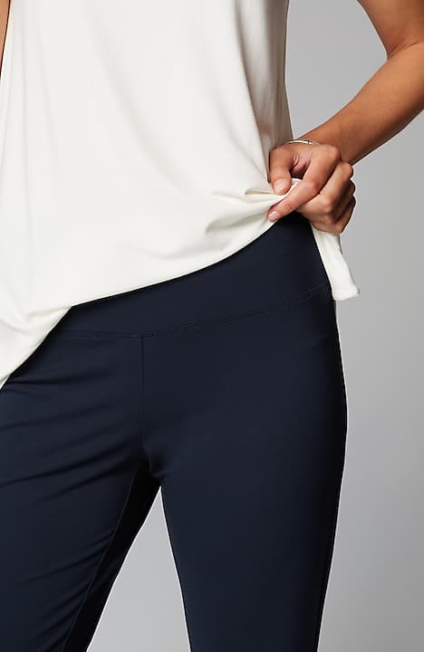 wearever smooth-fit classic slim-leg pants