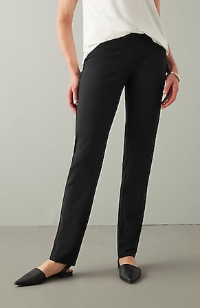 Image for Wearever Smooth-Fit Classic Slim-Leg Pants