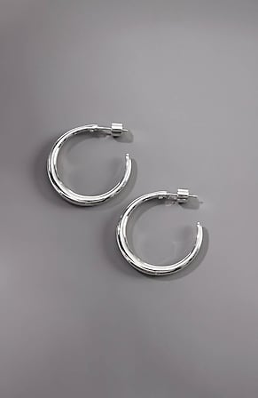 Image for Modern Elements Hoop Earrings