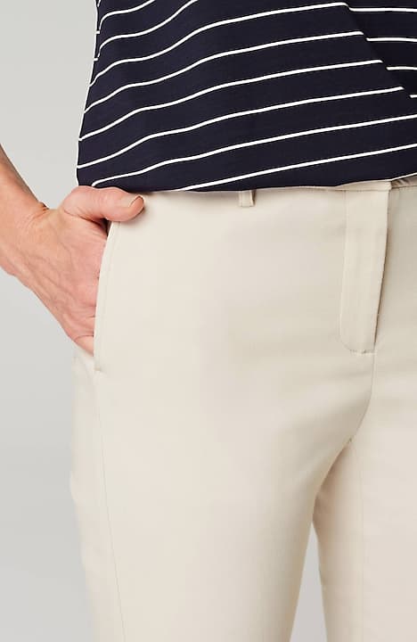 wearever refined twill woven trousers