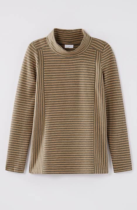 Seamed Mock-Neck Top JJill