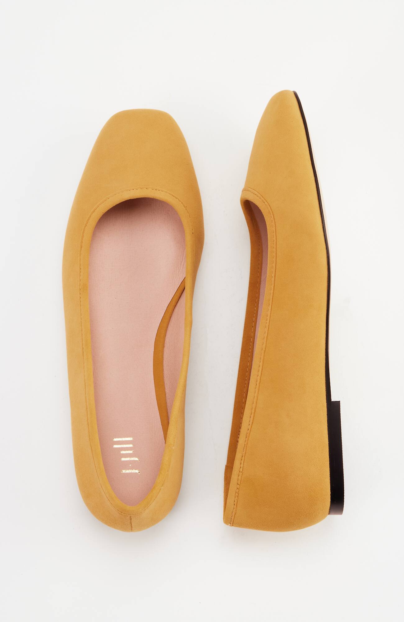 Jjill J.jill Gwen Ballet Flats In Honey