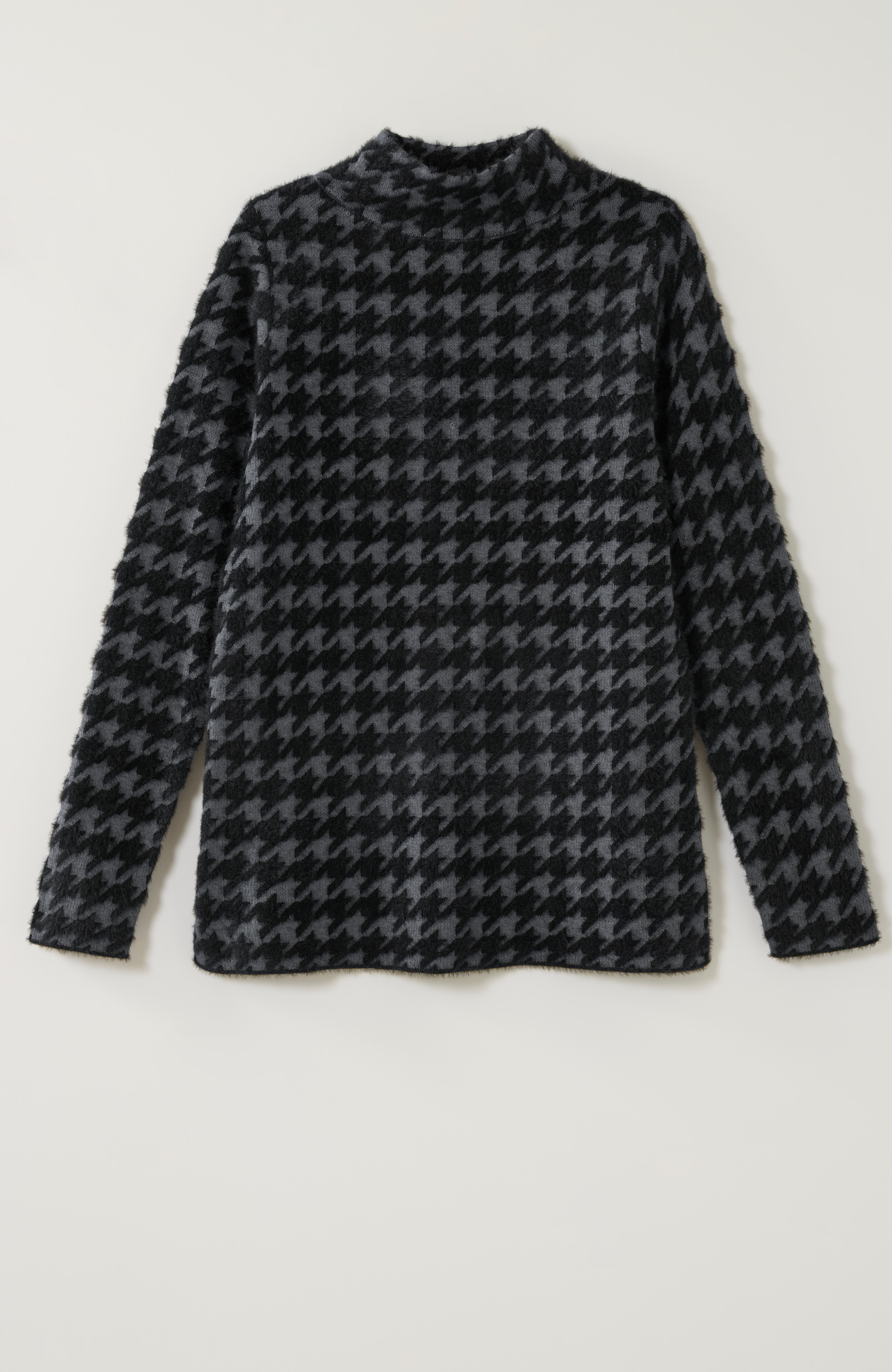 Wearever Houndstooth Jacquard Sweater | JJill