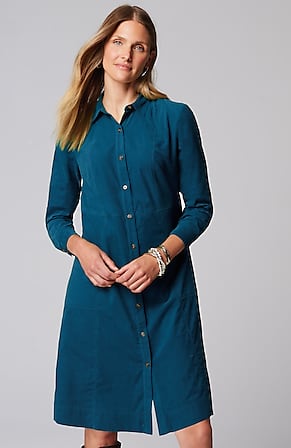 Image for Soft Cord Shirtdress