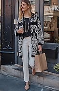 placed-jacquard cardi