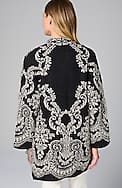 placed-jacquard cardi