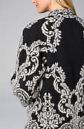 placed-jacquard cardi
